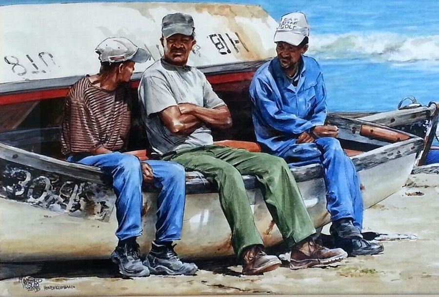 Mynderd Vosloo Hondeklip Bay Fishermen